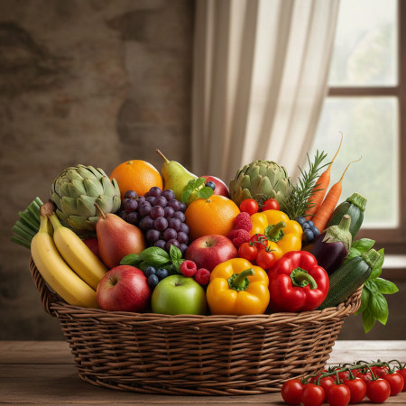 photographie fruits et legumes en studio